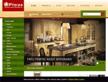 Tablet Screenshot of meblesosnowe.com